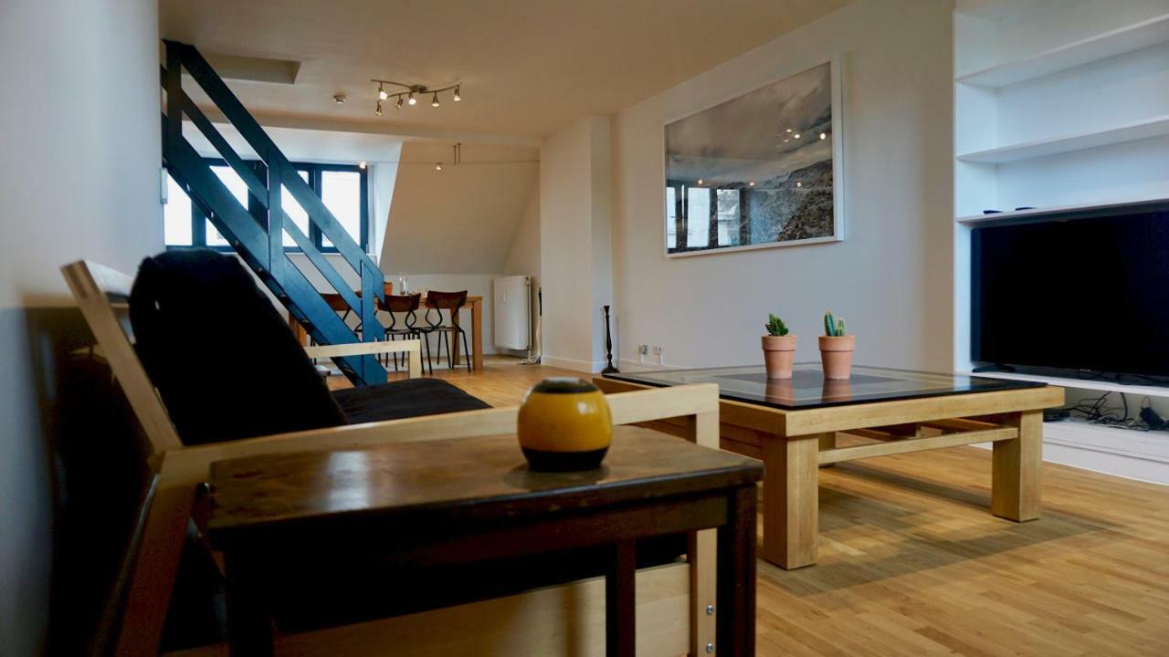 Unit 8 - Charming Loft Apt. Near Avenue Louise Free Parking Brussels Exterior photo
